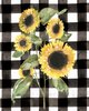 199577D Sunflowers and Gingham Picture