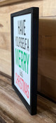 JAXN506 Have Yourself a Merry Little Christmas Canvas Box Frame