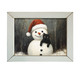 HMK620L SNOWMAN CAT FRIENDS 12X16 LATH