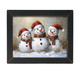 HMK630L SNOWMAN FAMILY 12X16 LATH