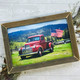 LD771 Freedom Ride Brown Stain Frame Picture