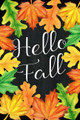 Hello Fall Leaves Picture