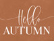 LUX871A Autumn Hello Picture