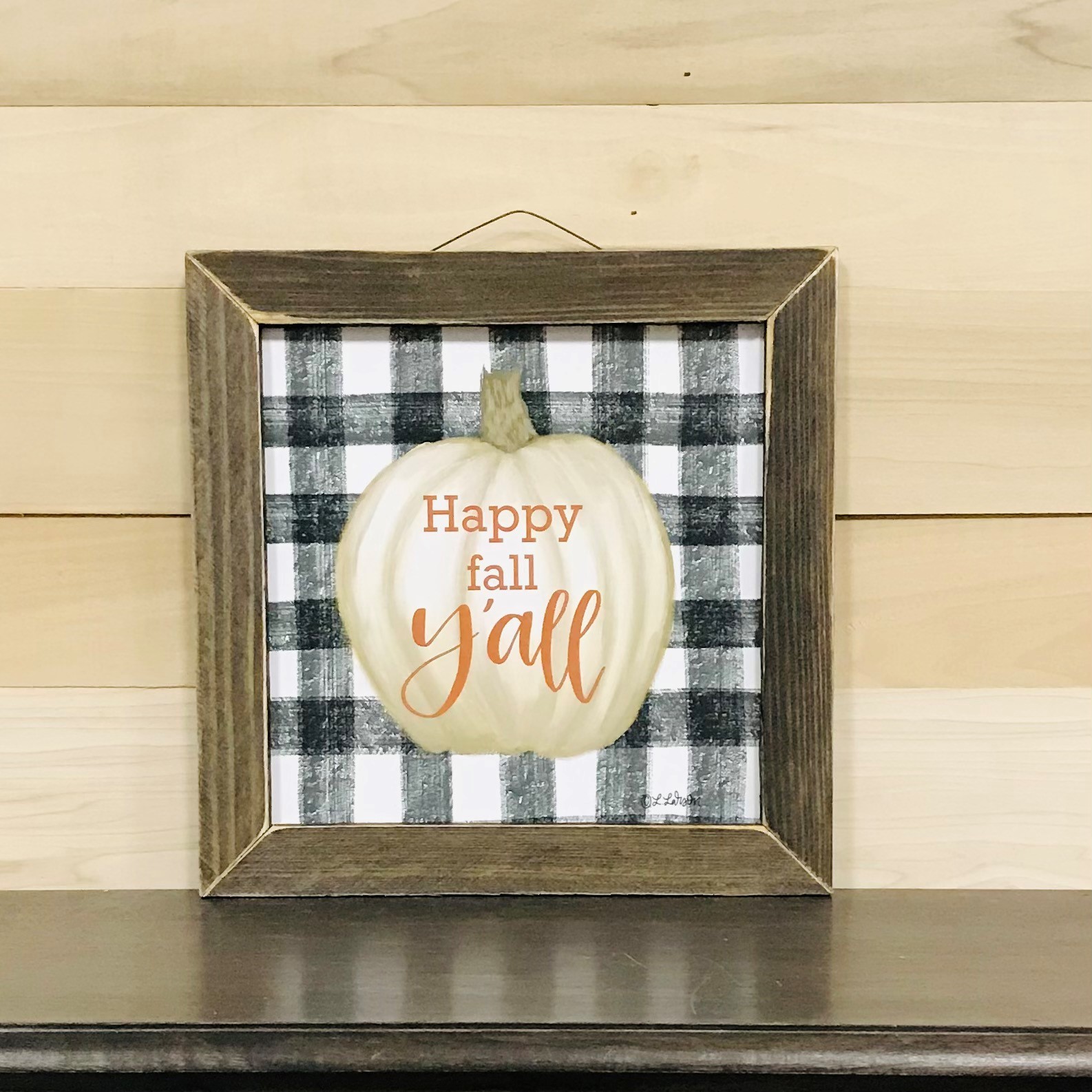 Blessed Fall 12x12 Frame 
