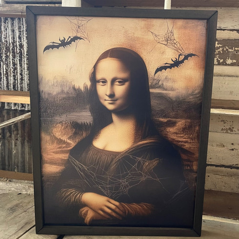TEMPEST ハンビン 直筆サイン入り ポラ ハロウィン Buy HMK104 Spooky Mona Lisa Painting Box Frame | Unique Halloween