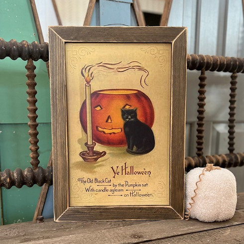 H5 The Old Black Cat - JanMichaels Art and Home