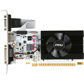 G730K2LPC MSI NVIDIA GeForce GT 730 2GB GDDR5 VGA/DVI/HDMI Low Profile PCI-Express Video Card