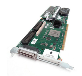 011782R-001 - HP Smart Array 6402 Dual Channel PCI-X 133MHz Ultra320 RAID Controller Card with 128MB Battery Backed Write Cache
