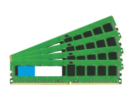 HX421C14FBK4/64 - Kingston Technology 64GB Kit (4 X 16GB) DDR4-2133MHz PC4-17000 non-ECC Unbuffered CL15 288-Pin DIMM 1.2V Memory