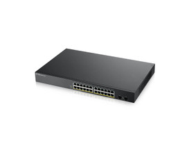 GS1900-24HPV2 - ZyXEL 24-port GbE Smart Managed PoE Switch with GbE Uplink