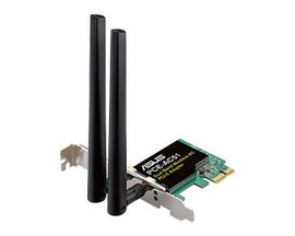 PCE-AC51 Asus PCE-AC51 Wireless AC750 PCIe Adapter Card for Dual-Band 2x2 802.11AC WiFi