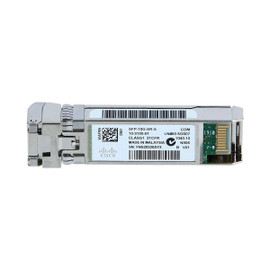 SFP-10G-SR-S - Cisco 10Gb/s 10GBase-SR Multi-Mode Fiber 300m 850nm Duplex LC Connector SFP+ Transceiver Module