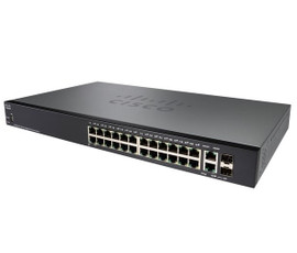 SG250-26P-K9 - Cisco Small Business SG250-26 POE+ RJ-45 26 x Ports 10/100/1000Base-T 2 x SFP Managed Layer 2 Gigabit Ethernet Switch