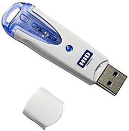 R61210320-2 - Id TECH Omnikey 6121 USB Smart Credit Card Reader