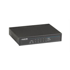 LBH100AE-ST - Black Box Standard Media Converter Switch 240-VAC Multimode ST