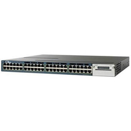 WS-C3560X-48T-S-A1 - Cisco Catalyst 3560x-48t-s 48-Ports 10/100/1000Base-T RJ-45 USB Manageable Layer3 Rack-mountable 1U Ethernet Switch with 1x Expansion Slot