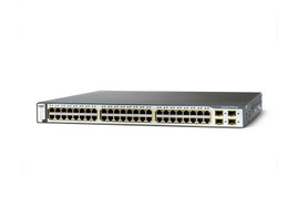 WS-C3750G-48PS-S - Cisco Catalyst 3750G-48P 48-Ports PoE 1GbE Switch