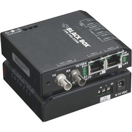LBH100A-H-SSC-12 - Black Box NIB-Hardened MC Switches SM 12-VDC SC