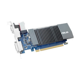 GT710-SL-2GD5-CSM Asus NVIDIA GeForce GT 710 2GB GDDR5 VGA/DVI/HDMI PCI-Express Video Card
