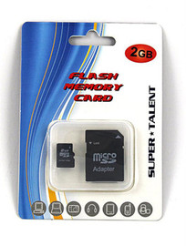 MSD2GBST/R - Super Talent 2GB microSD Flash Memory Card