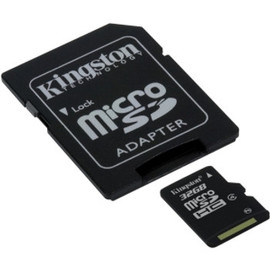 SDC4/32GBCP - Kingston 32GB Class 4 microSDHC Flash Memory Card