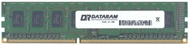 DVM16U2S8/4G - Dataram 4GB DDR3-1600MHz PC3-12800 non-ECC Unbuffered CL11 240-Pin DIMM Dual Rank Memory Module