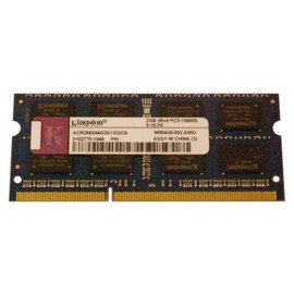 9995428-052.A00G - Kingston 2GB DDR3-1333MHz PC3-10600 non-ECC Unbuffered CL9 204-Pin SoDimm Dual Rank x8 Memory Module