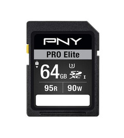 P-SDX64U395PRO-GE - PNY PRO Elite 64GB Class 10 SDXC Flash Memory Card