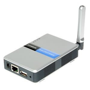 Linksys - WPS54G - Print Server Wireless-G 802.11g