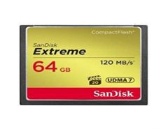 SanDisk Extreme 64GB CompactFlash Memory Card SDCFXSB-064G-G46