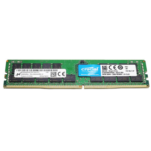 Crucial - CT32G4RFD432A-3G2J3 - Memory 32GB DDR4-3200 ECC Registered RDIMM