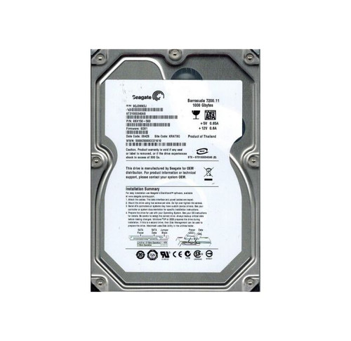 Seagate - 9BX158-568 - HDD 1TB 7200RPM SATA 3Gb/s 3.5"