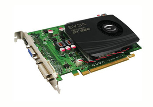Evga EVGA GeForce GT 220 SuperClocked 1024MB Graphics Card for PCI Express 2.0 x16 - DVI/ VGA/ HDMI - 01G-P3-1227-LX