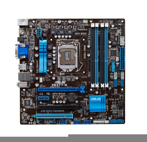 ASUS - P8Z77-M-BO-R - Motherboard Intel Z77 Socket 1155 Micro-ATX