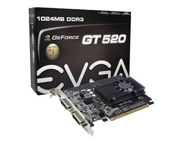 EVGA - 01G-P3-1526-R1 - Graphics Card GeForce GT 520 1GB DDR3 PCI Express