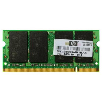 HP - 463410-951 - Memory 4GB DDR2 SoDIMM PC2-6400 800MHz