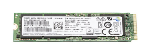 Dell 256GB TLC NVMe M.2 SSD - 07G14