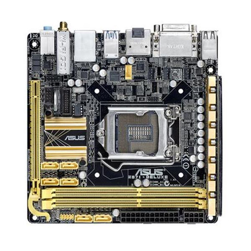 Asus Z87I-DELUXE LGA-1150 Mini ITX Motherboard for DDR3 DIMMs - Compatible with Asus - Ideal for compact PC builds