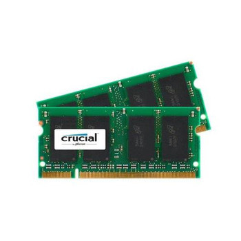 Crucial - CT2KIT51264AC800 - Memory 8GB DDR2 PC2-6400 800MHz SoDIMM