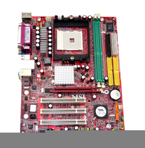 MSI K8MM-V AMD Athlon 64 DDR Sdram 2GB Ram Supported Motherboard with 3 PCI Slots for Socket 754 - micro-ATX