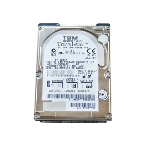 39T2525 - IBM 80GB 5400RPM ATA-100 2.5-inch Hard Drive