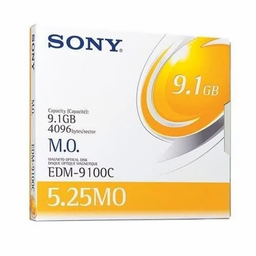 Sony - EDM9100 - Magneto Optical Media 9.1GB 5.25" 14x
