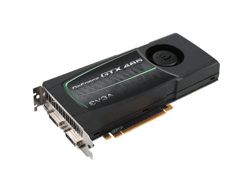 01G-P3-1465-AR - EVGA - GeForce GTX 465 1GB 256-Bit GDDR5 PCI Express 2.0 x16 Dual DVI/ mini HDMI Video Graphics