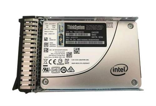 Lenovo ThinkSystem 240GB SATA 6Gb Hot Swap SSD for Intel S4600 - Compatible with Servers