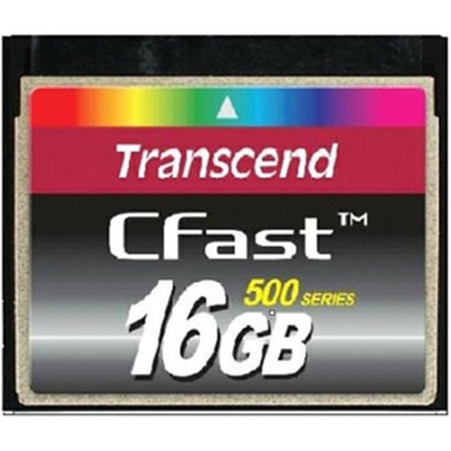 Transcend Industrial Series 16GB 500x CompactFlash Memory Card for industrial use