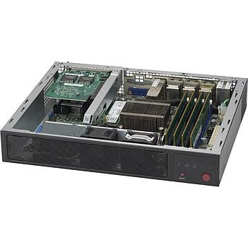 Supermicro - CSE-E300 - Server Chassis 1U Rackmount 60W/84W Black