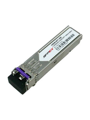 CWDM-SFP-1490= - Cisco - 1Gbps 1000Base-CWDM Single-mode Fiber 80km 1490nm Duplex LC Connector SFP Transceiver Module