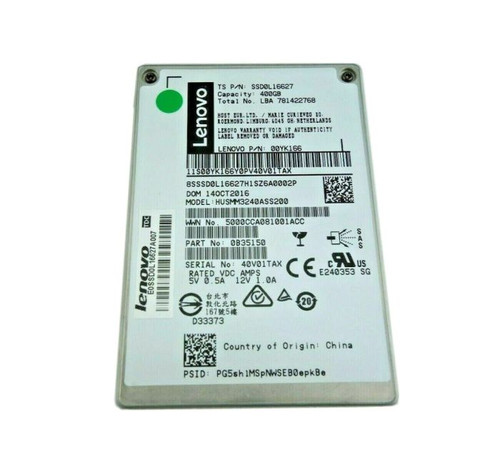 Hitachi - HUSMM3240ASS200 - SSD 400GB SAS 12Gb/s 2.5"