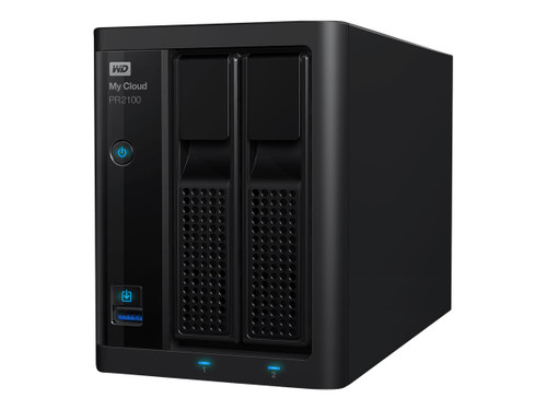 Western Digital - WDBBCL0000NBK - NAS 2-Bay 0TB Gigabit Ethernet RAID