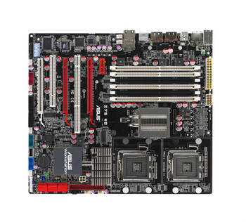 ASUS Intel 5400 24GB DDR2 1600MHz FSB Dual Socket LGA771 ATX Motherboard for Servers